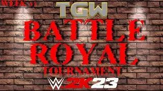 WWE 2K23: Battle Royal tournament week 31