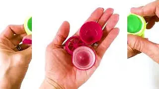 DIY Edible EOS Hacks for Kids! Made with Real Chocolate Candy!  Snack Hack for School!