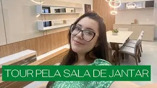 TOUR PELA SALA DE JANTAR E TV | Casa nova, tour pela casa