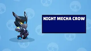 Night Mecha Crow gameplay || Solo ShowDown || Brawl Stars