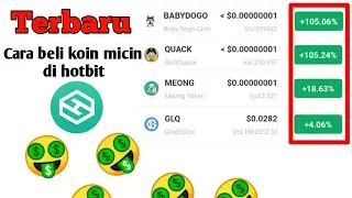 TERBARU!! cara beli koin2 micin APK HOTBIT| Mantap gan!!!