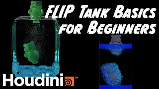 Основы FLIP Tank для начинающих в Houdini