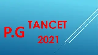 TANCET 2021 Question Paper Pattern | tancet exam preparation | tancet study plan | CHROME TECH
