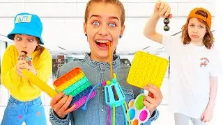 WHO HAS THE MOST FIDGETS Challenge w/the Norris Nuts