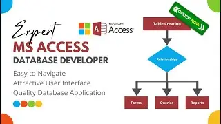 I will develop microsoft access database application for business