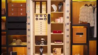 Safewell JS0401 Luxury Home and Office Safe | Jewelry Drawer, Watch Winder, Biometric Access