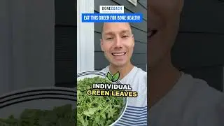 Eat This Green for Bone Health! 🥬 #healthybones #arugula #healthbenefits
