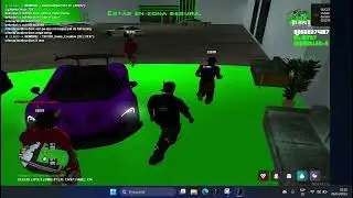 pintando un auto en el servidor run roleplay on top