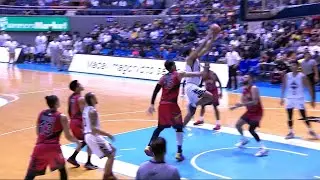 Brandon Ganuelas-Rosser power slam! | Honda PBA S47 Philippine Cup 2022