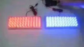 2x 48 led Car Signal Flash Police Light Set #A131