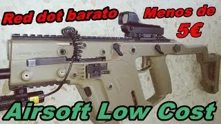 La mira de Airsoft mas Barata /the cheapest Airsoft sight / Airsoft Low Cost