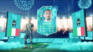 GIORGIO CHIELLINI FLASHBACK 96 SBC REVIEW FIFA 20 / VALE LA PENA?