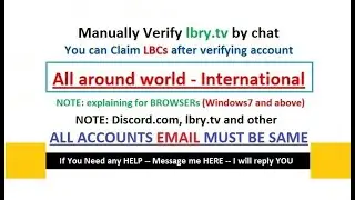 Free Earn LBC | Verify Lbry.tv Account and Claim Daily REWARDS|Urdu & Hindi | Earn Cryptocurrency |