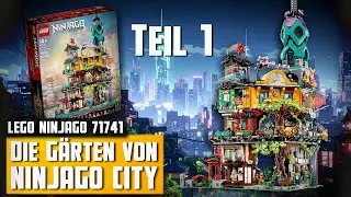 LEGO NINJAGO 71741 - Die Gärten von NINJAGO City (2021) | Aufbau - Live-Bauen #1