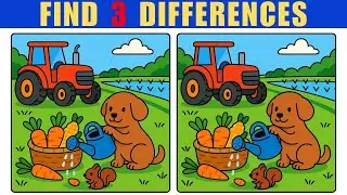 【Spot The Difference】Only 2% Can Find All 3 Differences! 400
