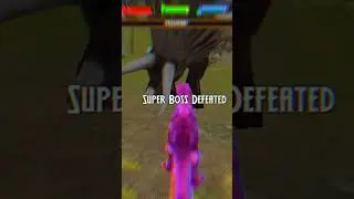 Killing all Supers Bosses |Clan of T-REX #dinosaur #viralshort #gaming #trex #super #boss