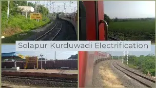 Solapur Kurduwadi Latest Electrification as of August