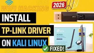 🔥 Fix TP-Link Wi-Fi Not Working in Kali Linux (2026 REAL Fix)