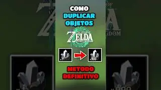 COMO DUPLICAR OBJETOS en ZELDA TEARS OF THE KINGDOM (METODO DEFINITIVO) #shorts