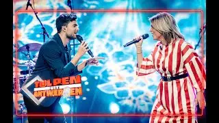 Tulpen uit Antwerpen: Karen Damen en Buddy Vedder met Smoorverliefd van  Doe Maar