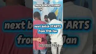 onion bonda training class #trending #food #viralvideos #@ruchivindu6029 #@Rajeshchefvlogs