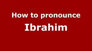 How to pronounce Ibrahim (Spanish/Argentina) - PronounceNames.com