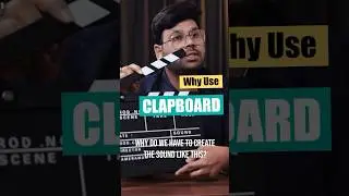 Why use Clapboard? #filmmaking #clapboard #filmmakers #shorts #youtubeshorts #trending #viral #Film