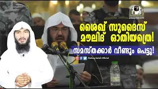 ശൈഖ് സുദൈസ് മൗലിദ്  ഓതിയത്രെ! സമസ്തക്കാർ വീണ്ടും പെട്ടു!| Rafeeq salafi