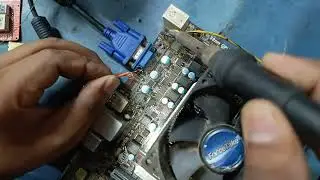 Ecs a55f-m3 a75f2p no signal FROM  VGA PORT black screen problem repair