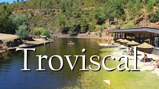 Troviscal River Beach, Sert&atilde;, Portugal