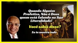 QUANDO ALGU&Eacute;M PROFETIZA, N&Atilde;O &Eacute; DEUS QUE EST&Aacute; FALANDO NA SUA 