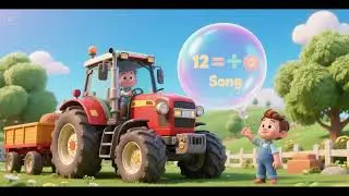 Tractor&rsquo;s Big Bubble Math Song | Counting Song for Kids | Learn Numbers with Farm Friends