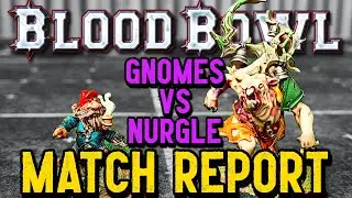 Blood Bowl Match Report - GNOMES vs NURGLE