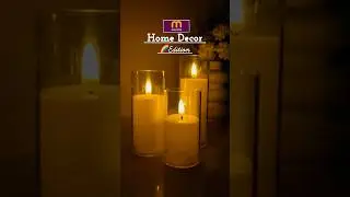 Meesho Home Decor Finds|LED Candles #meeshofinds #ledcandle