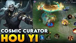 Hou Yi New Limited Epic Skin Gameplay | Cosmic Curator | Honor of Kings