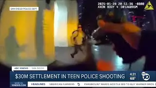 $30M settlement in teen police shooting