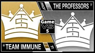 The Professors vs Team Immune Finals game 5 | Agora ReAwakening Tournament Series