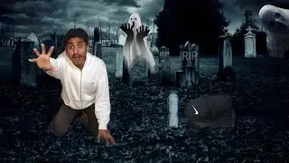 Going to Kabristan at night | Haunted Challenge At 12:00 A.M