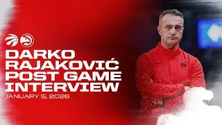 Darko Rajakovic | Post Game vs. Hawks | January 5, 2026