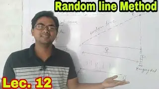 Surveying, Ranging, Random line method
