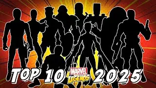 Топ-10 легенд Marvel 2025 года #marvellegends