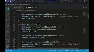 09 add delete and clear array in javascript