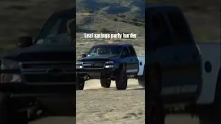 shock tune ? or switch to spring under ? #prerunner #glamis #dirtking #chevy #offroad #sendit #viral