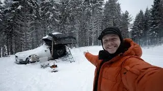 My first time winter camping, and I LOVED IT!