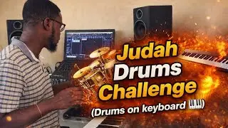 Ameson Jay_Judah Drums challenge(Drums on Keyboard)🔥❤️