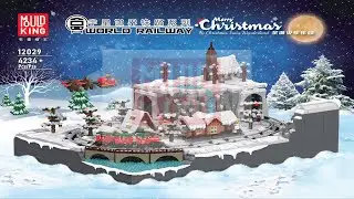 Mould King Instructions - Christmas Train Wonderland - 12029