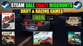 STEAM SALE BIG DISCOUNTS DRIFT & RACING GAMES