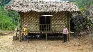 Completed 2-Story Bamboo House - Bamboo House 2025 | Survival Skills