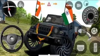 🔥 New Modified Mahindra Thar Game | Indian Car Simulator | Thar Driving & Off-Road Gameplay(Android)