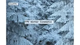 FPV-Flug über eine magische Winterwelt ❄️
